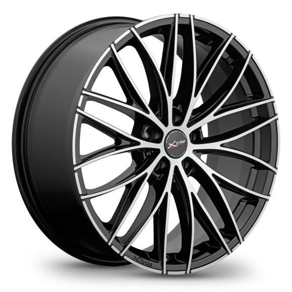 Диски Xtrike 8,0\R20 5*120 ET45.5 d62.5 BK/FP