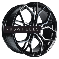 Диски INCH 8,5x20/5x114,3 ET45 D67,1 FA8534 Gloss Black Machined Face (ZJH)