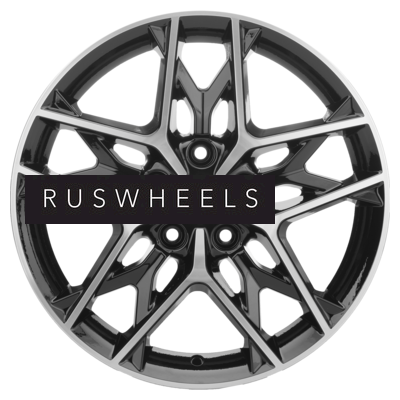 Диски Khomen Wheels 7x17/5x112 ET49 D57,1 KHW1709 (Octavia) Black-FP Диски Khomen Wheels 7x17/5x112 ET49 D57,1 KHW1709 (Octavia) Black-FP