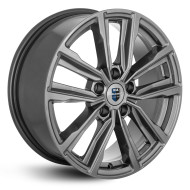 Диски КиК 7.5\R17 5*114.3 ET40 d67.1 Дарк платинум