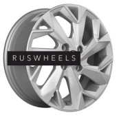 Диски Khomen Wheels 5,5x14/4x100 ET43 D67,1 KHW1402 (Solaris/Logan/Rio) F-Silver