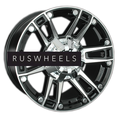 Диски LS 8x17/6x139,7 ET36 D100,1 558 BKF (конус, Колпак+лого)