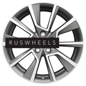Диски Khomen Wheels 7x18/5x114,3 ET38 D67,1 KHW1802 (Outlander) Gray-FP