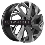 Диски Khomen Wheels 5,5x14/4x100 ET43 D67,1 KHW1402 (Solaris/Logan/Rio) Gray-FP Диски Khomen Wheels 5,5x14/4x100 ET43 D67,1 KHW1402 (Solaris/Logan/Rio) Gray-FP