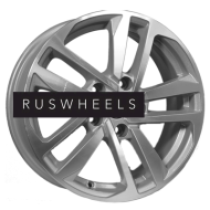 Диски Khomen Wheels 6,5x16/5x114,3 ET46 D67,1 KHW1612 (Mitsubishi) F-Silver-FP Диски Khomen Wheels 6,5x16/5x114,3 ET46 D67,1 KHW1612 (Mitsubishi) F-Silver-FP