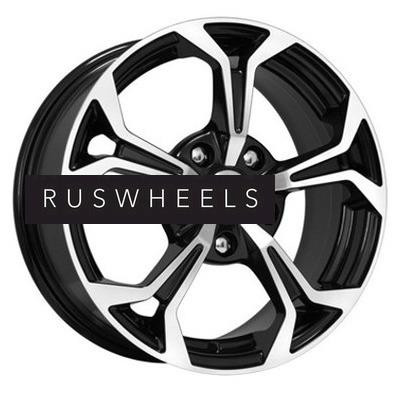 Диски iFree 6,5x15/5x114,3 ET40 D66,1 Эрнесто (КС484) Блэк Джек