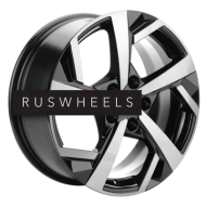 Диски Khomen Wheels 7x17/5x110 ET40 D67,1 KHW1712 (Evolute i-Joy) Black-FP