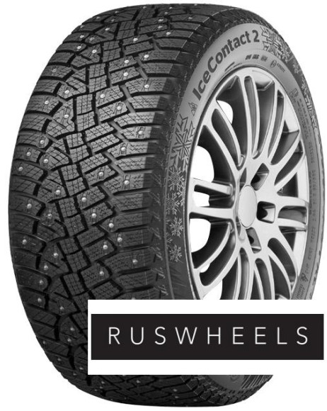 Шины Continental 215/55 r17 IceContact 2 KD 98T Шипы