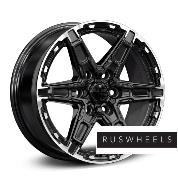 Диски КиК R18 / 8J PCD 6x114.3 ЕТ 25 ЦО 66.1 Дистрикт