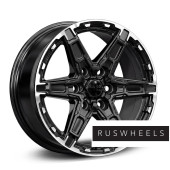Диски КиК R18 / 8J PCD 6x139.7 ЕТ 25 ЦО 77.9 Дистрикт