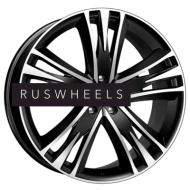 Диски КИК 8,5x20/5x114,3 ET35 D67,1 Атлас (КС661M) Алмаз черный