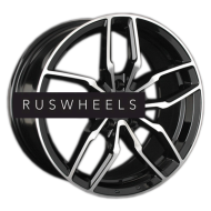 Диски LS 8x18/5x114,3 ET40 D73,1 790 BKF (конус, Колпак+лого)