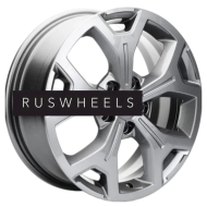 Диски Khomen Wheels 6,5x17/5x108 ET33 D60,1 KHW1710 (Chery Tiggo 7pro) Gray