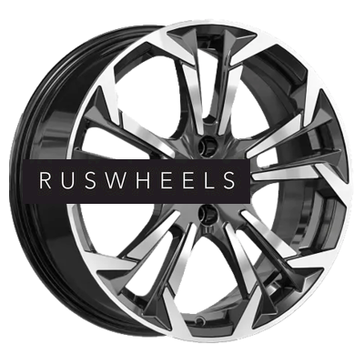 Диски СКАД 7x17/4x100 ET43 D60,1 Дунай (КЛ364) Алмаз