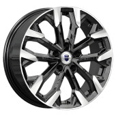 Диски КиК 6.5\R17 5*114.3 ET50 d66.1 Алмаз черный