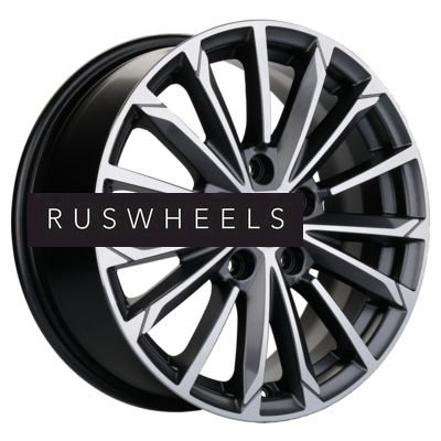Диски Khomen Wheels 6,5x16/5x114,3 ET46 D67,1 KHW1611 (Mitsubishi) Gray-FP Диски Khomen Wheels 6,5x16/5x114,3 ET46 D67,1 KHW1611 (Mitsubishi) Gray-FP