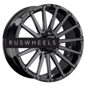 Диски LS Forged 8,5x19/6x139,7 ET36 D100,1 LS FG32 BK (конус, Колпак+лого)