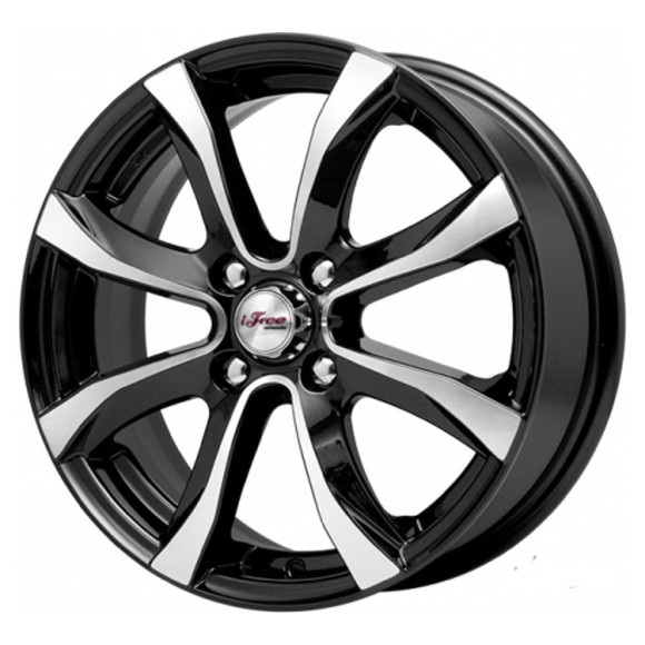 Диски iFree 6,0\R15 4*100 ET50 d60.1 Блэк Джек Диски iFree 6,0\R15 4*100 ET50 d60.1 Блэк Джек