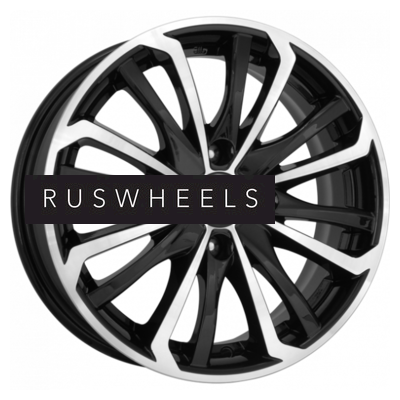 Диски КИК 6x15/4x108 ET25 D65,1 Рим (КС622) Алмаз черный Диски КИК 6x15/4x108 ET25 D65,1 Рим (КС622) Алмаз черный