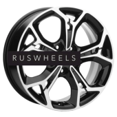 Диски Khomen Wheels 7x17/5x114,3 ET48 D56,1 KHW1702 (Forester) Black-FP