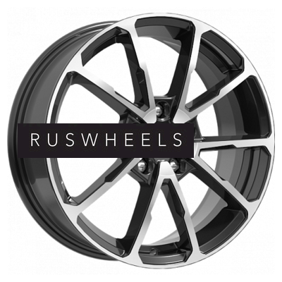 Диски iFree 6,5x17/5x114,3 ET50 D66,1 Skibidi (КС909) Блэк Джек