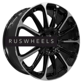 Диски Khomen Wheels 7,5x19/5x120 ET41 D59,5 KHW1910 (GAC GS8) Black-FP Диски Khomen Wheels 7,5x19/5x120 ET41 D59,5 KHW1910 (GAC GS8) Black-FP