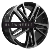 Диски Khomen Wheels 8x18/5x112 ET48 D57,1 KHW1815 (Passat) Black-FP