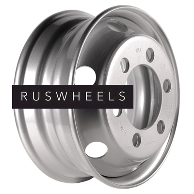 Грузовые диски SRW 6,75x19,5/6x222,25 ET145 D164 Silver (3196721) (11,8 мм) 2 250 кг Грузовые диски SRW 6,75x19,5/6x222,25 ET145 D164 Silver (3196721) (11,8 мм) 2 250 кг