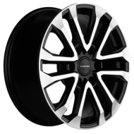 Диски Khomen Wheels 7,5x18/6x139,7 ET30 D106,1 KHW1805 (Fortuner/Hilux) Black-FP