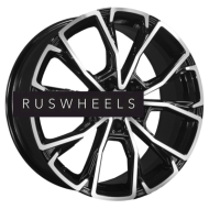 Диски Khomen Wheels 7,5x19/5x108 ET41 D65,1 KHW1907 (Exeed RX) Black-FP