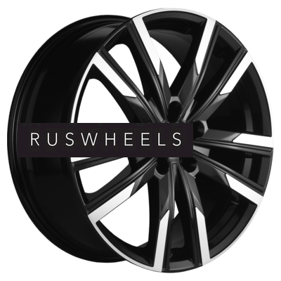 Диски Khomen Wheels 7,5x19/5x114,3 ET45 D67,1 KHW1905 (CX-5/CX8) Black-FP
