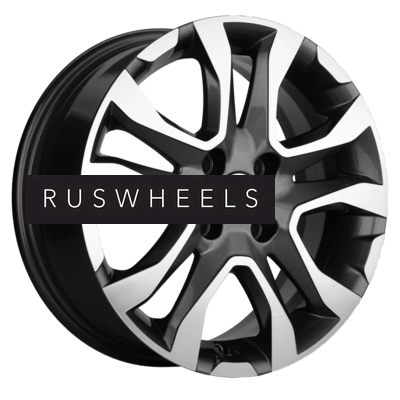 Диски Khomen Wheels 6x15/4x100 ET40 D60,1 KHW1503 (XRay) Gray-FP