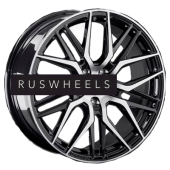 Диски LS Forged 8,5x20/5x114,3 ET30 D60,1 LS FG04 BKF (конус, C570)