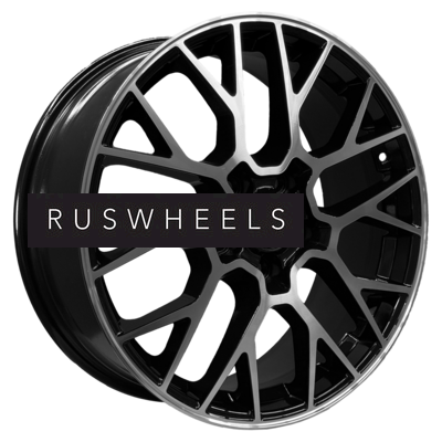Диски Khomen Wheels 7x18/5x108 ET33 D60,1 KHW1818 (Chery Tiggo 7 (Pro/Pro Max)) Black-FP