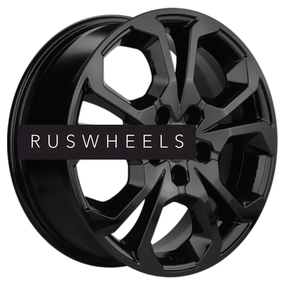 Диски Khomen Wheels 6,5x17/5x114,3 ET50 D64,1 KHW1711 (Haval/Honda) Black Диски Khomen Wheels 6,5x17/5x114,3 ET50 D64,1 KHW1711 (Haval/Honda) Black