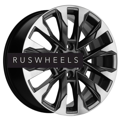 Диски Khomen Wheels 8x20/6x139,7 ET38 D67,1 KHW2010 (Pajero IV) Gray-FP Диски Khomen Wheels 8x20/6x139,7 ET38 D67,1 KHW2010 (Pajero IV) Gray-FP