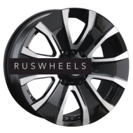 Диски LS 8x18/6x139,7 ET36 D100,1 953 BKF (конус, Колпак+лого)