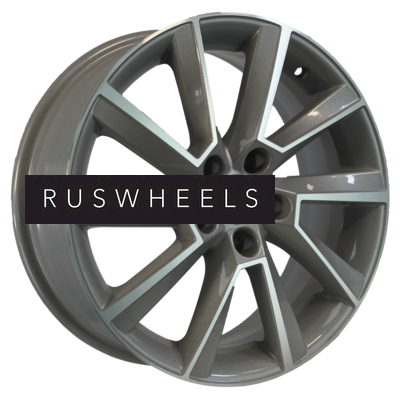 Диски Khomen Wheels 6x16/5x105 ET39 D56,6 KHW1604 (Aveo) F-Silver-FP