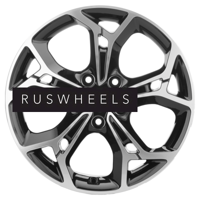 Диски Khomen Wheels 7x17/5x114,3 ET53 D67,1 KHW1702 (Ceed) Black-FP Диски Khomen Wheels 7x17/5x114,3 ET53 D67,1 KHW1702 (Ceed) Black-FP