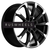 Диски Khomen Wheels 7,5x18/5x108 ET35 D65,1 KHW1808 (Exeed TXL) Black-FP