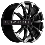 Диски Khomen Wheels 7,5x18/5x108 ET35 D65,1 KHW1808 (Exeed TXL) Black-FP
