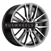 Диски Khomen Wheels 8x18/5x114,3 ET40 D64,1 KHW1807 (Haval F7/F7x) Gray-FP