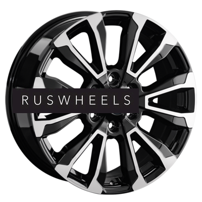 Диски Replay 8x20/6x139,7 ET60 D95,1 TY402 BKF (пш, C570)