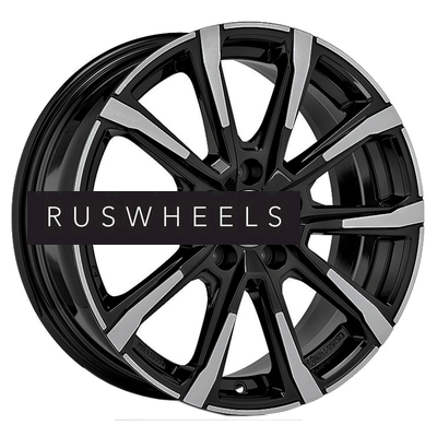 Диски MSW 7x17/5x114,3 ET45 D67,05 79 Black Full Polish