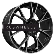 Диски PDW 8,5x19/5x112 ET25 D66,6 5407 Gloss Black Machine Face (PDW)