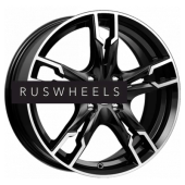 Диски КИК 7x17/5x114,3 ET50 D67,1 Солар (КС875) Алмаз черный SK