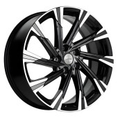 Диски Khomen Wheels 7.5\R19 5*108 ET33 d60.1 Black-FP Диски Khomen Wheels 7.5\R19 5*108 ET33 d60.1 Black-FP