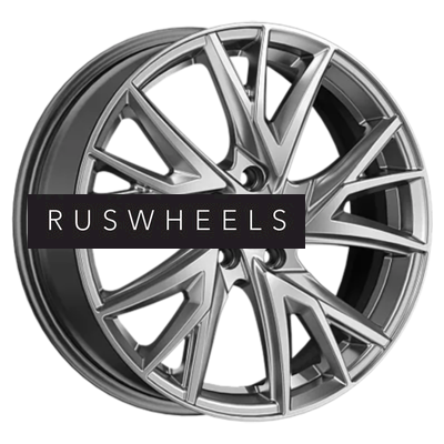 Диски КИК 6,5x18/5x112 ET38 D66,6 Кайлас (КС1054) Дарк платинум