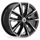 Диски КиК 7.5\R17 5*112 ET45 d57.1 алмаз чёрный Диски КиК 7.5\R17 5*112 ET45 d57.1 алмаз чёрный
