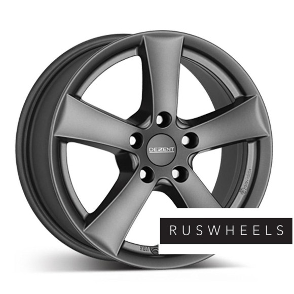 Диски Dezent R15 / 6J PCD 5x114.3 ЕТ 40 ЦО 71.6 TX graphite